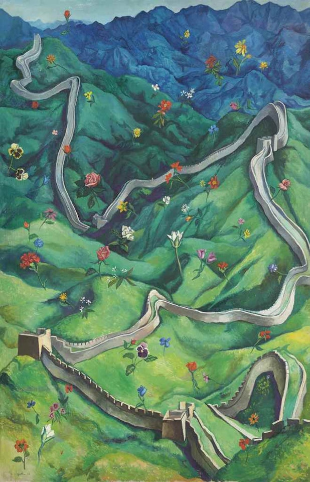 Muraglia di primavera by Renato Guttuso