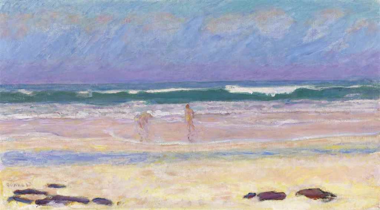 Plage by Pierre Bonnard