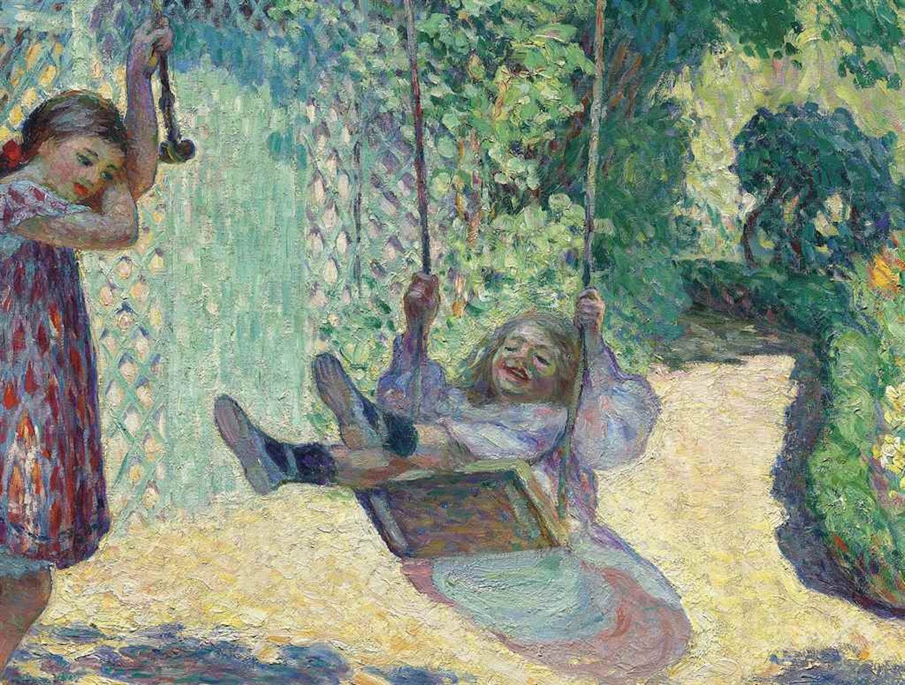 L'escarpolette by Henri Lebasque