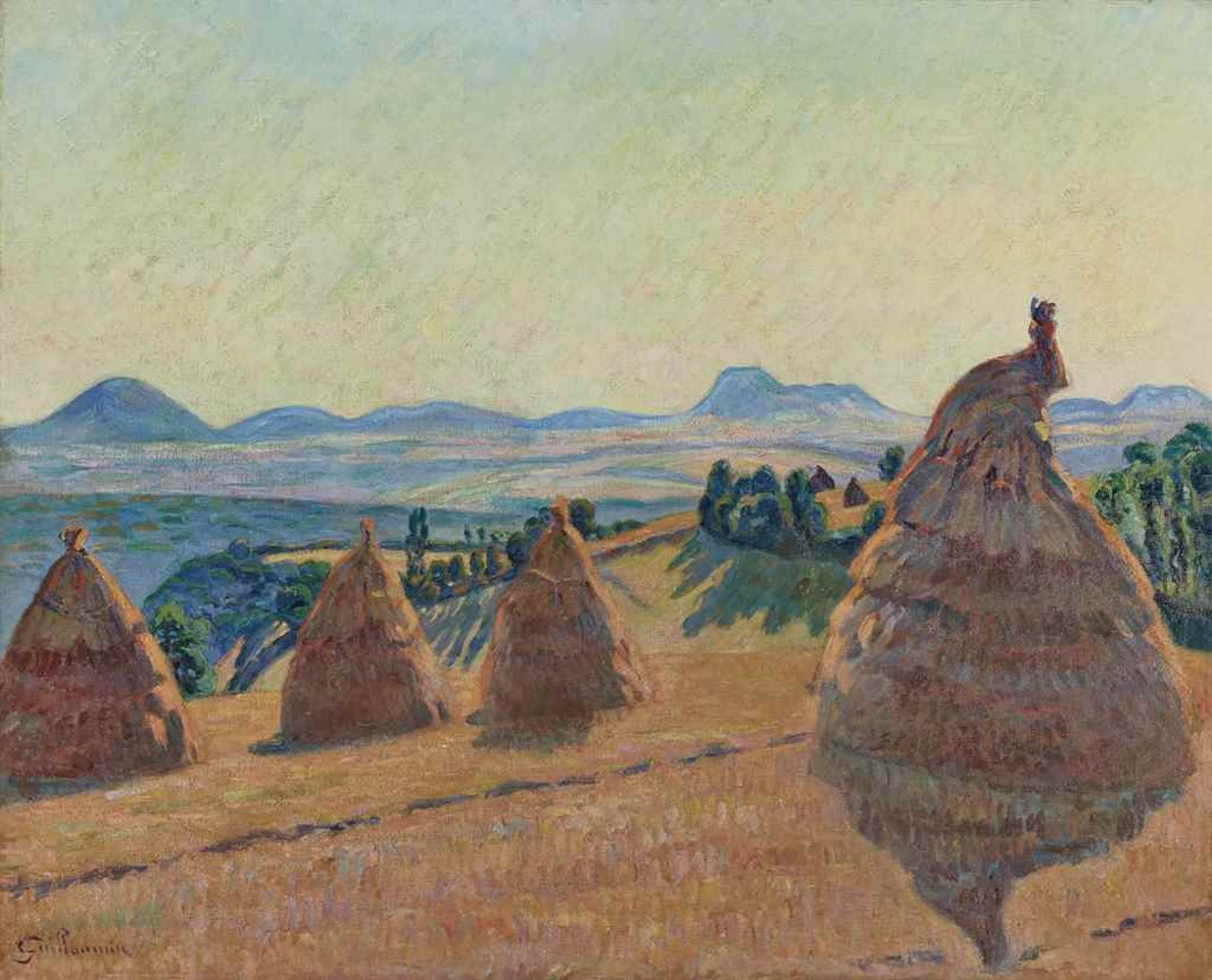 Le plateau Bromant à Pontgibaud (Puy de Dome) by Armand Guillaumin