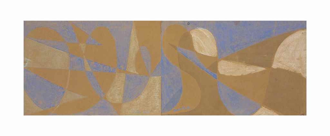 Linee andamentali by Giacomo Balla