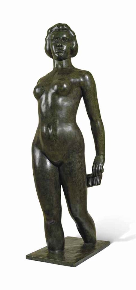 Île-de-France (Jeune fille qui marche dans l'eau) by Aristide Maillol