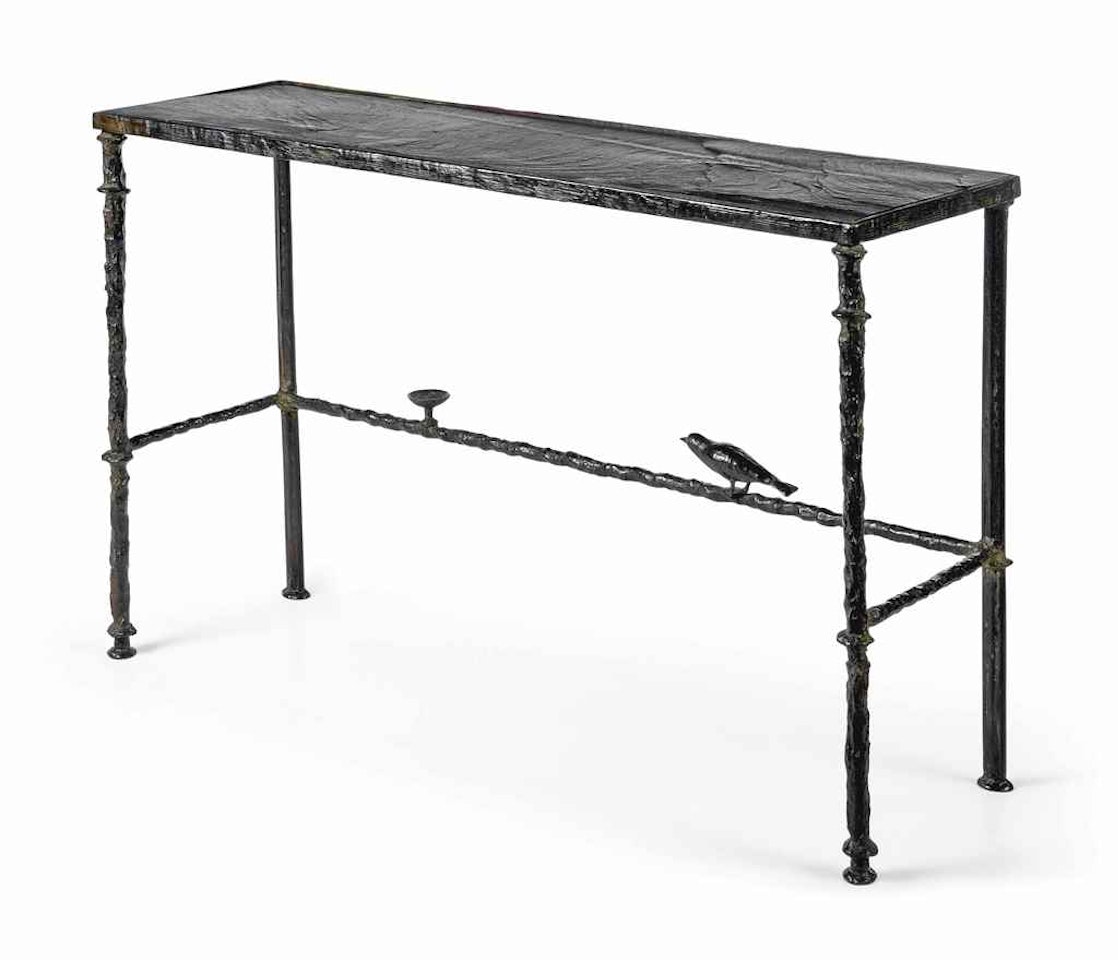 Console à l’oiseau by Diego Giacometti