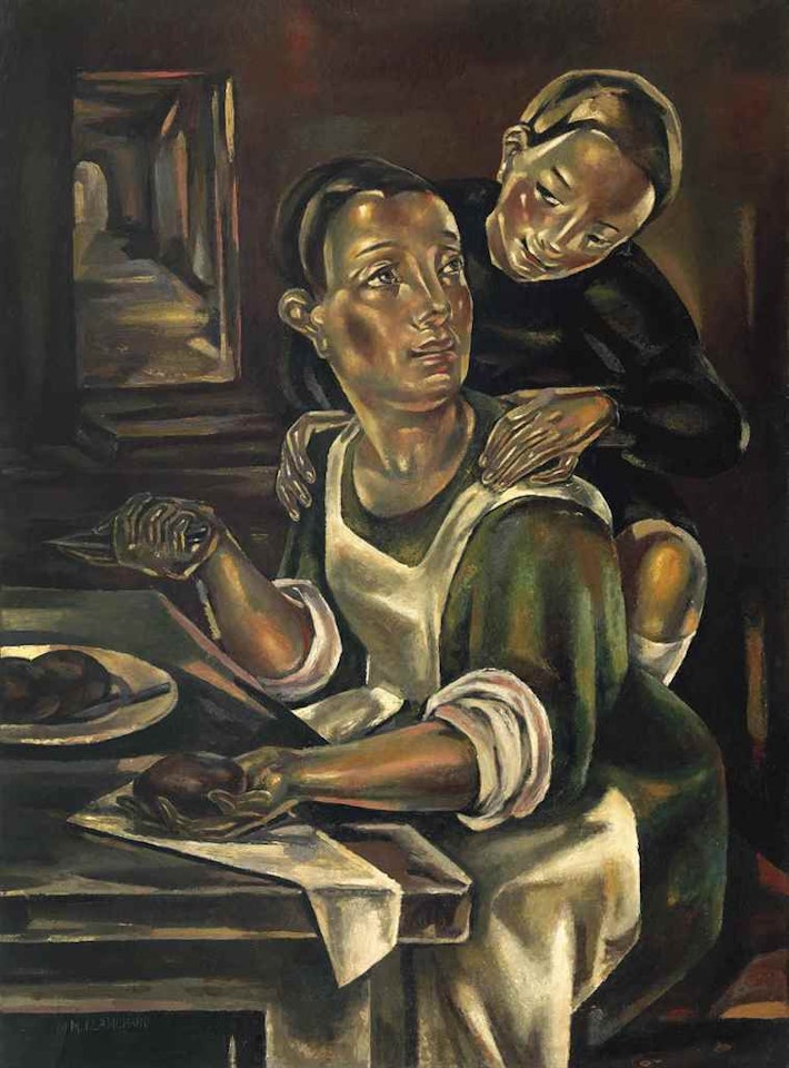 La cuisiniére by Maria Blanchard