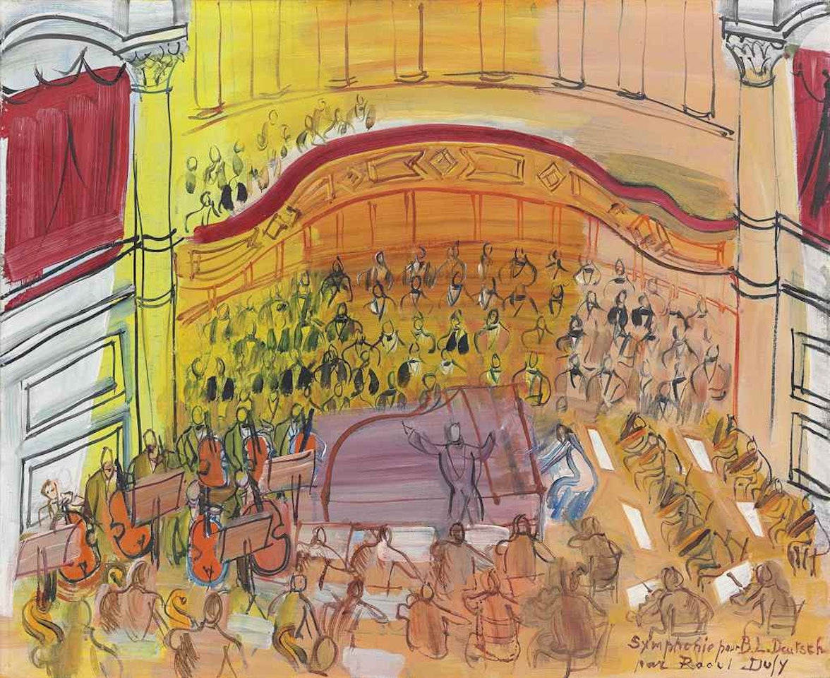 Grand orchestre by Raoul Dufy