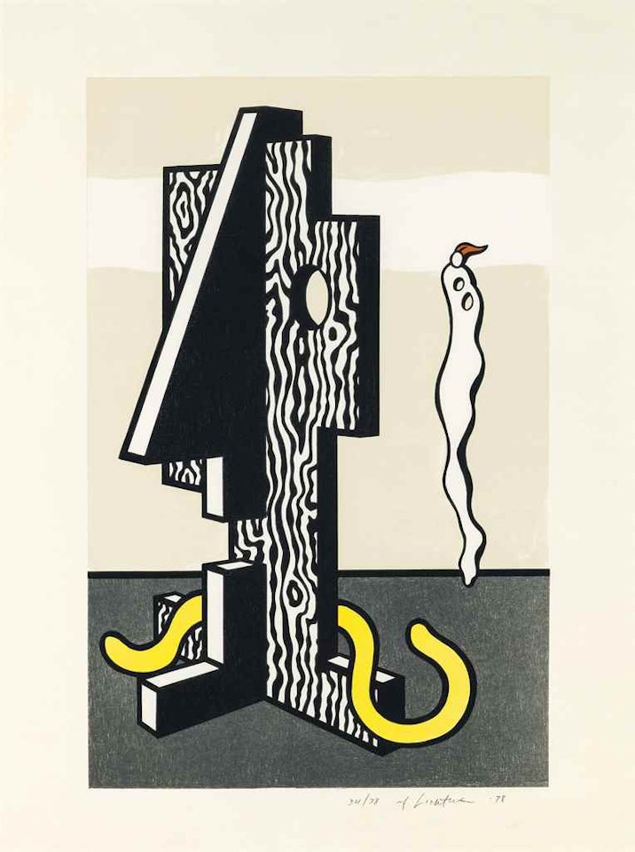 Figures, from Surrealist Series by Roy Lichtenstein