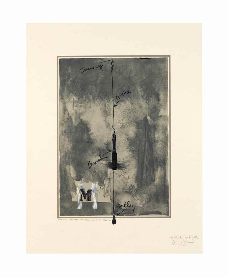 M by Jasper Johns