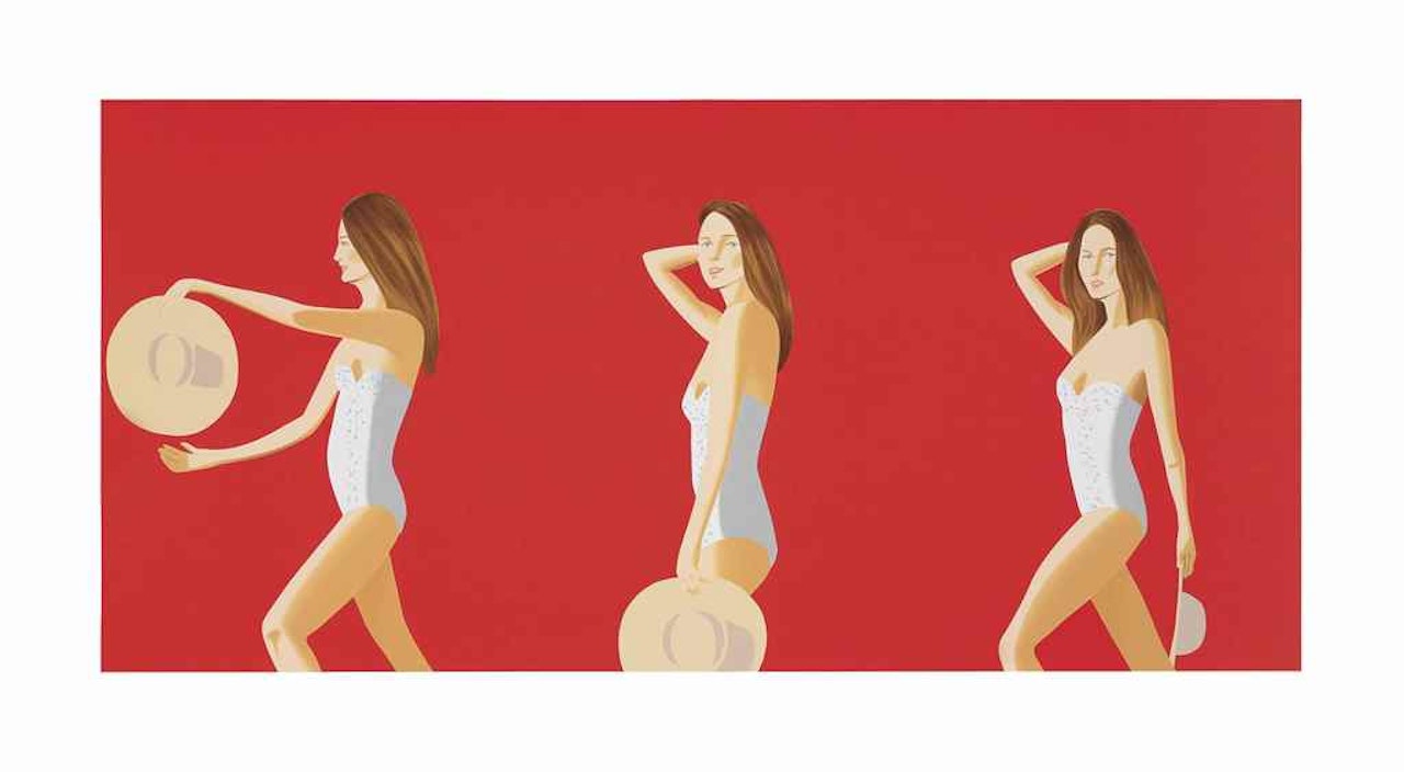 Ariel Red by Alex Katz