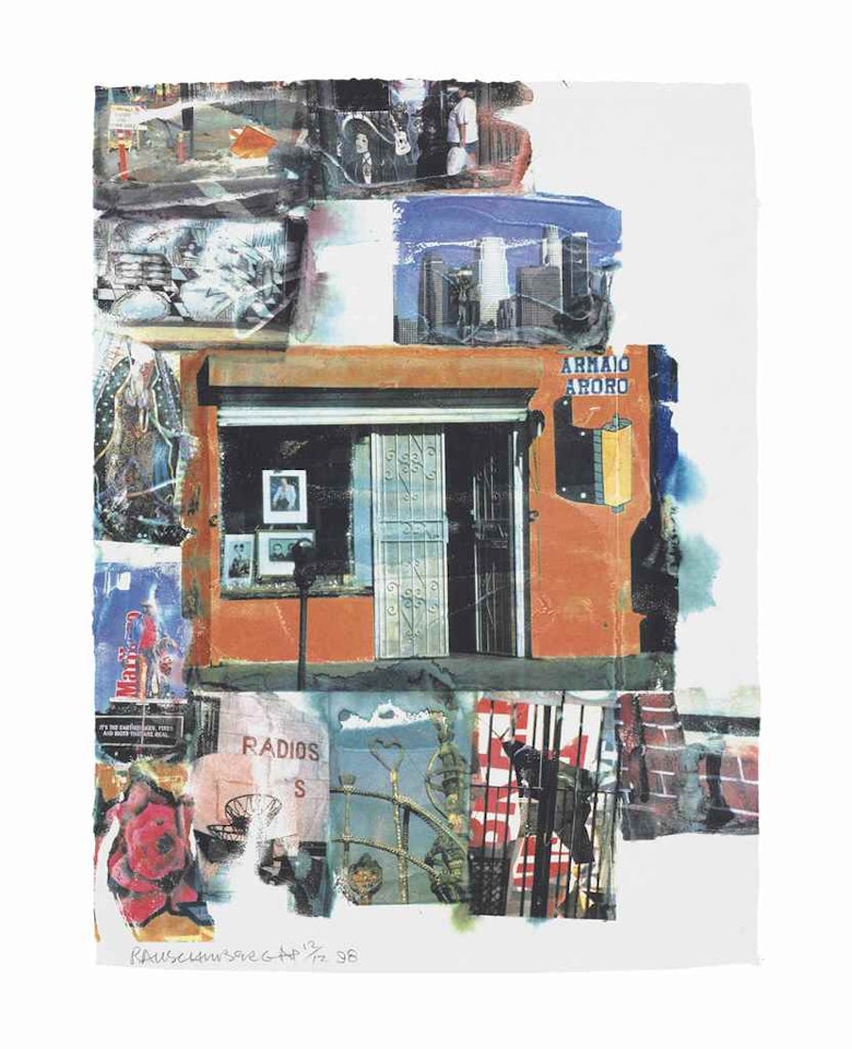 L.A. Uncovered #12 by Robert Rauschenberg
