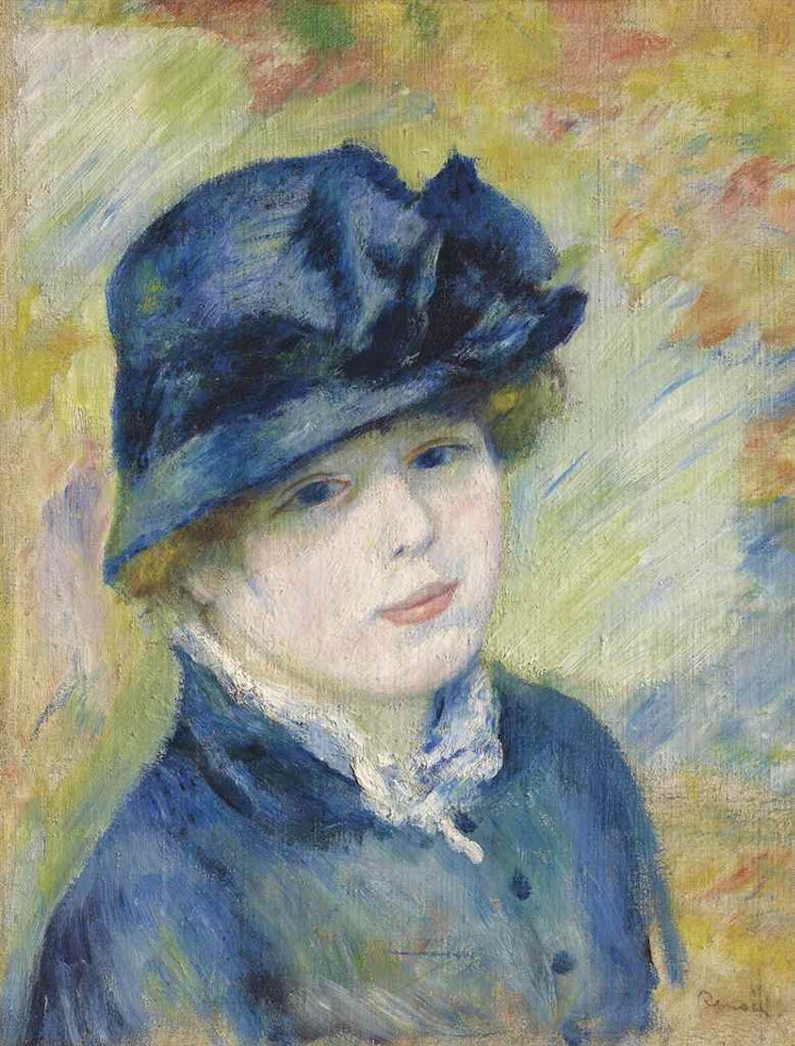Femme au chapeau by Pierre-Auguste Renoir