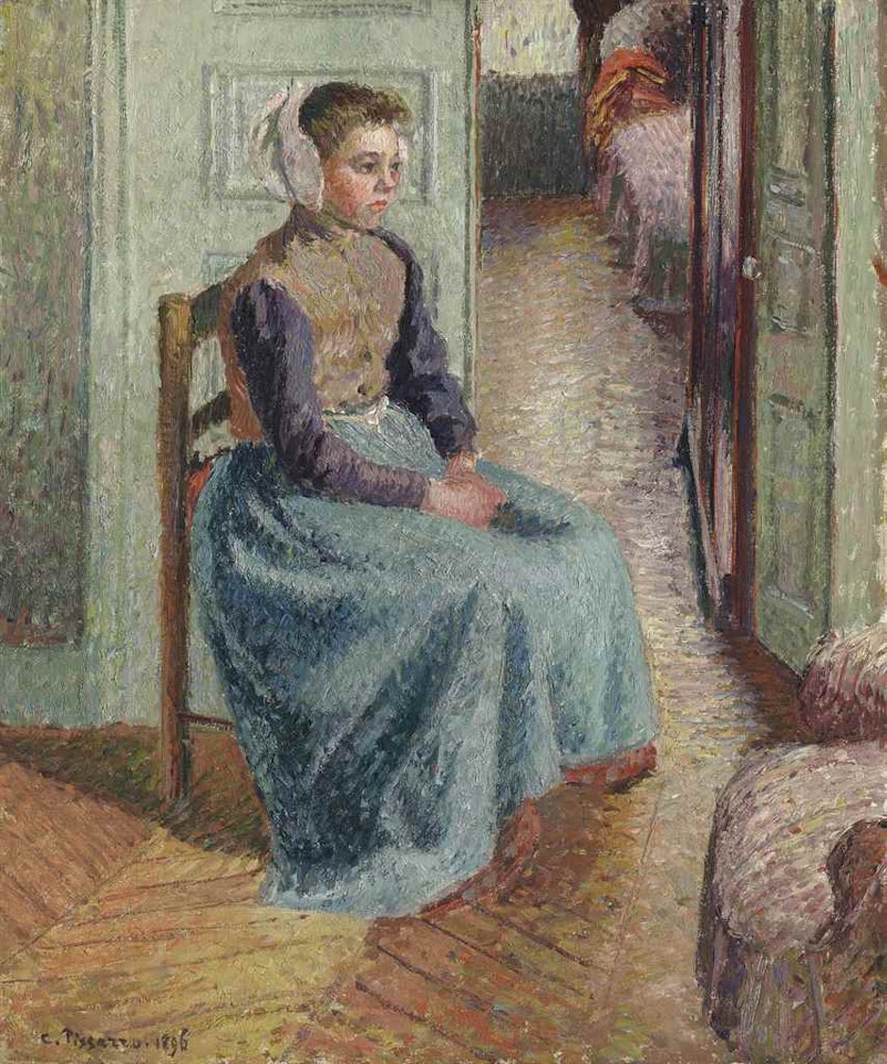 Petite bonne flamande dite ‘La Rosa’ by Camille Pissarro