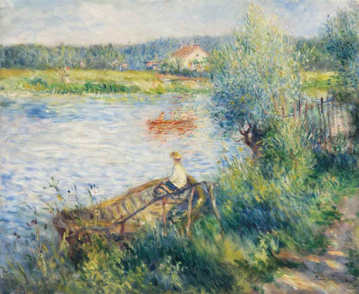 Canotage à Bougival by Pierre-Auguste Renoir