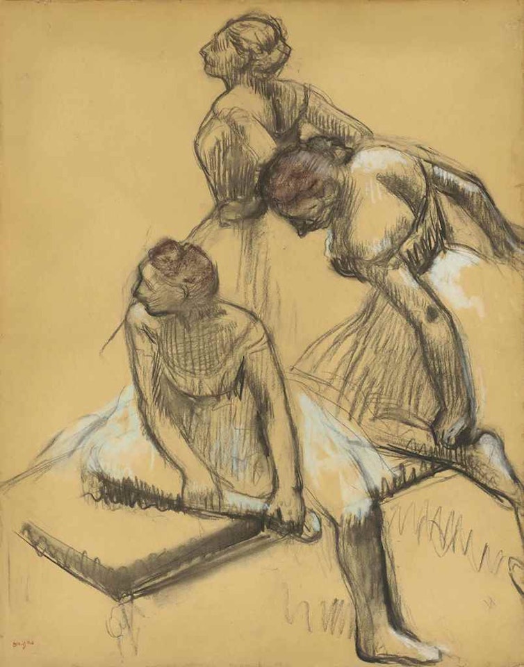 Trois danseuses by Edgar Degas
