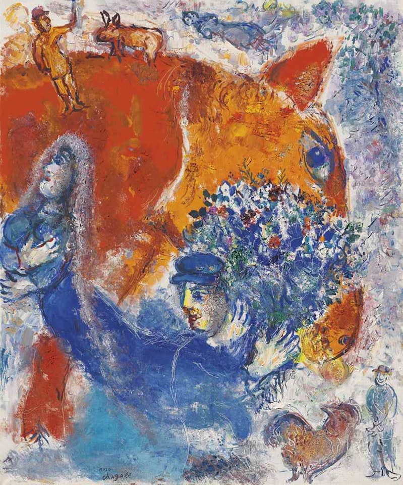 Tête de cheval by Marc Chagall