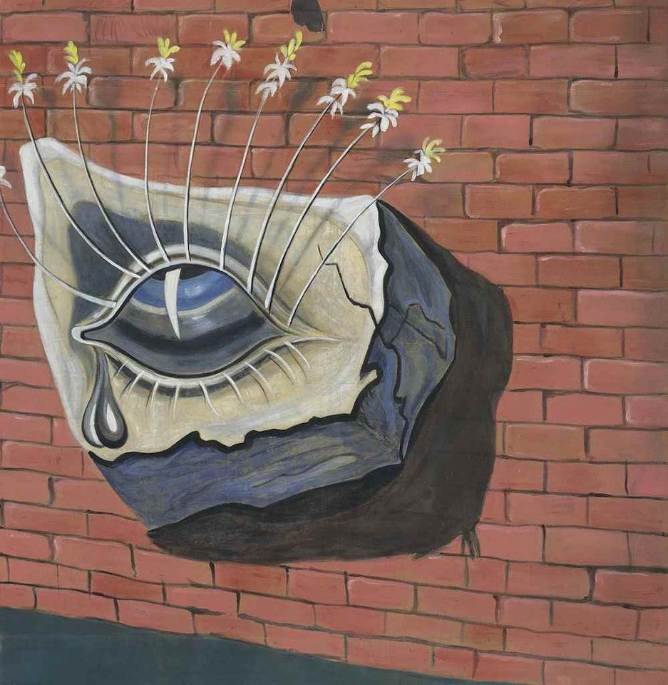 L'oeil fleuri, décor pour le ballet Tristan fou by Salvador Dali