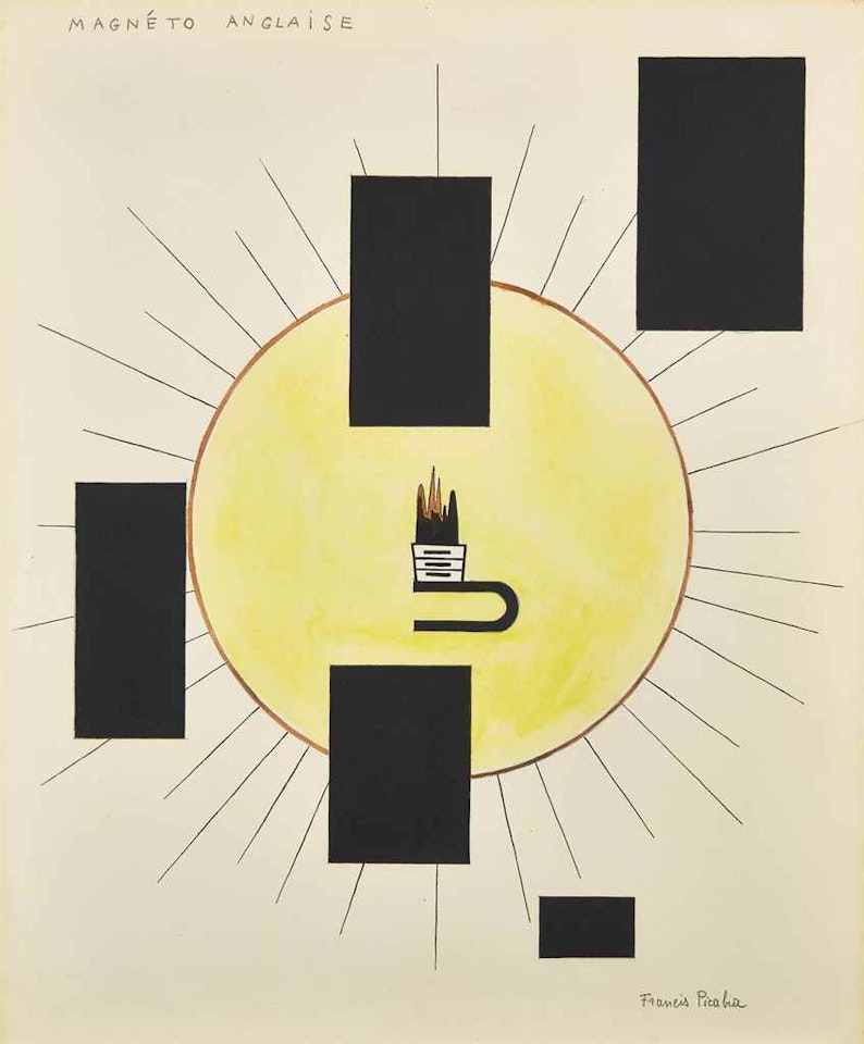Magnéto anglaise by Francis Picabia