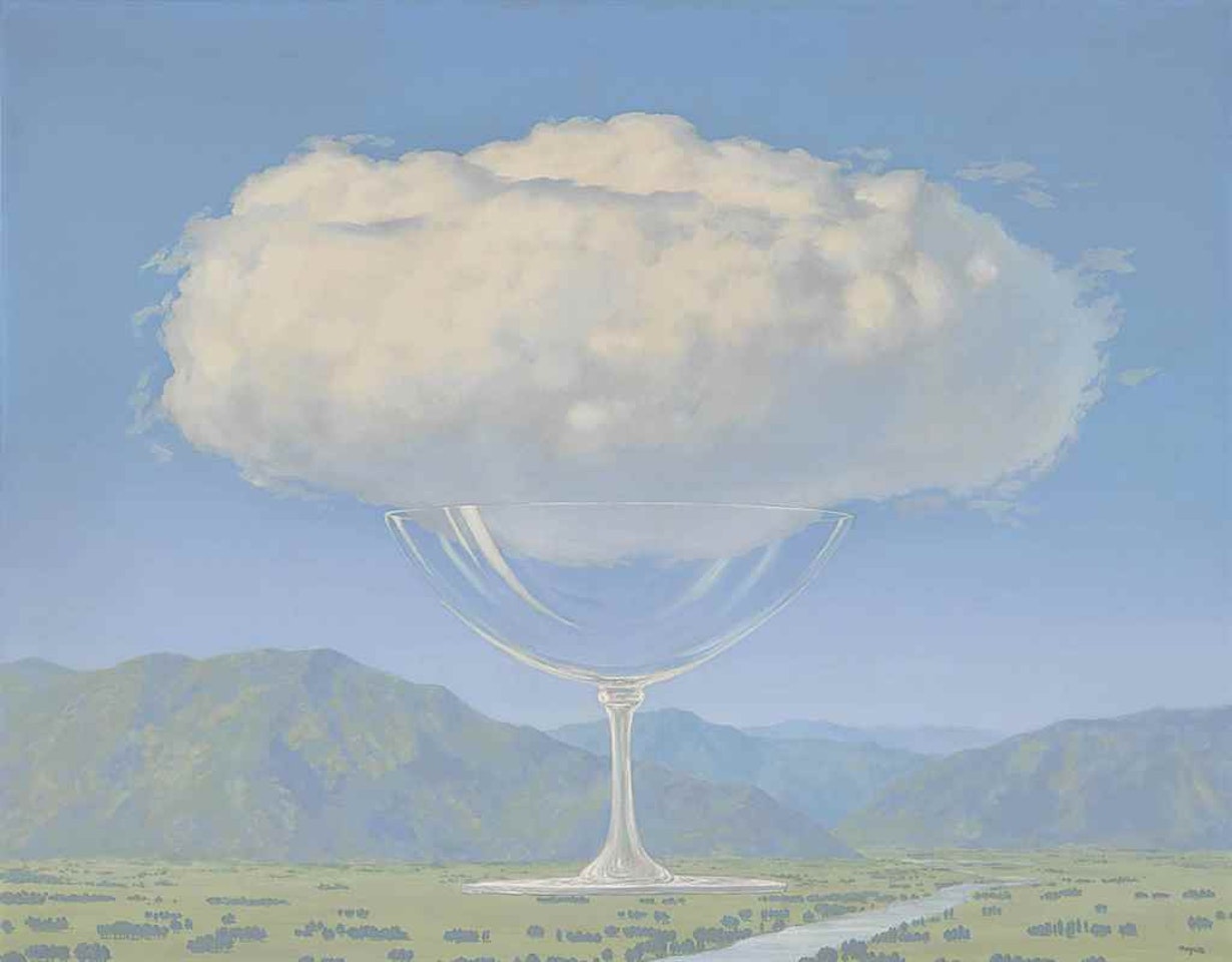 La corde sensible by René Magritte