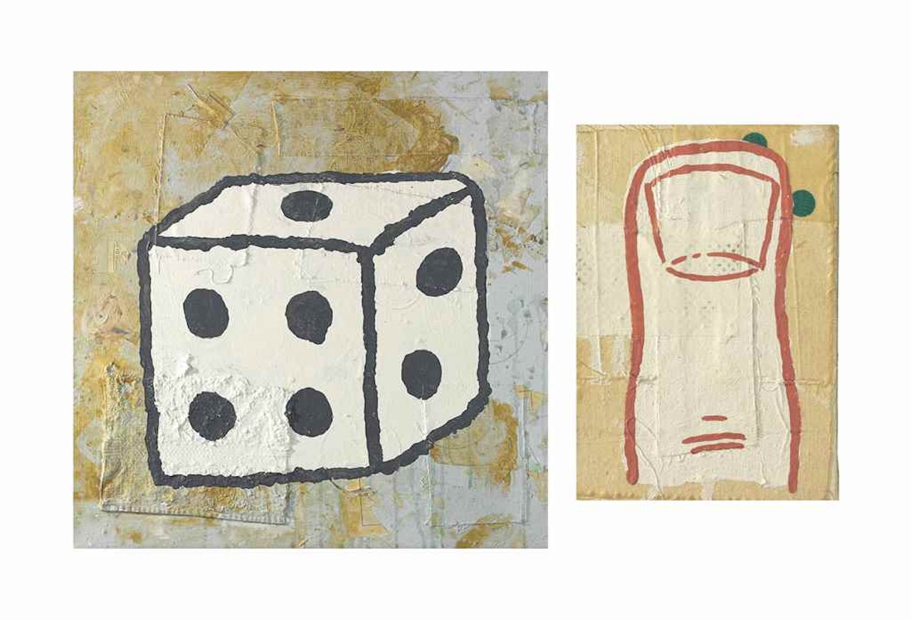 Die (for David); A Finger for Earl by Donald Baechler