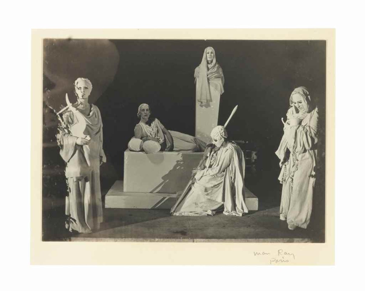 Mise en scène costumée avec Marie-Laure de Noailles by Man Ray