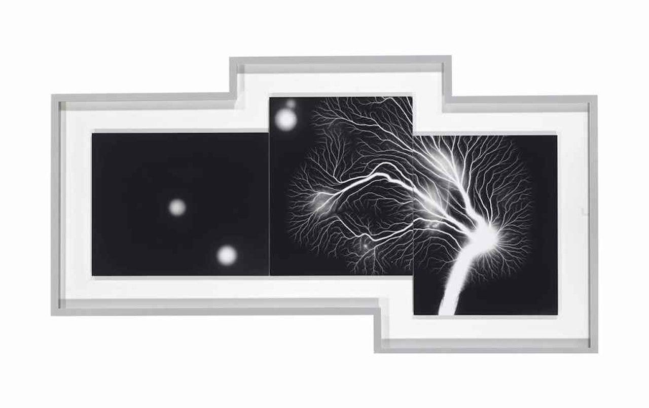Lightning Fields Composed 24.009 by Hiroshi Sugimoto