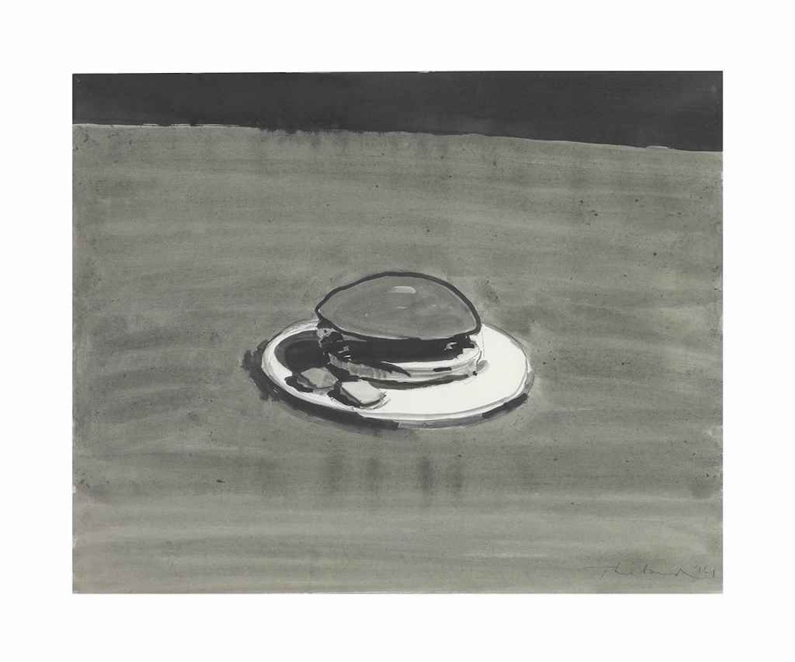 Untitled (Hamburger) by Wayne Thiebaud