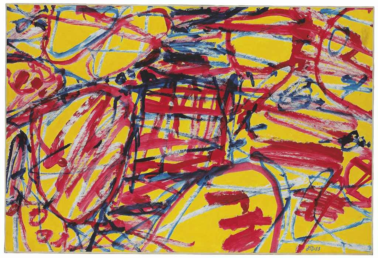 Mire G 103 (Kowloon) by Jean Dubuffet