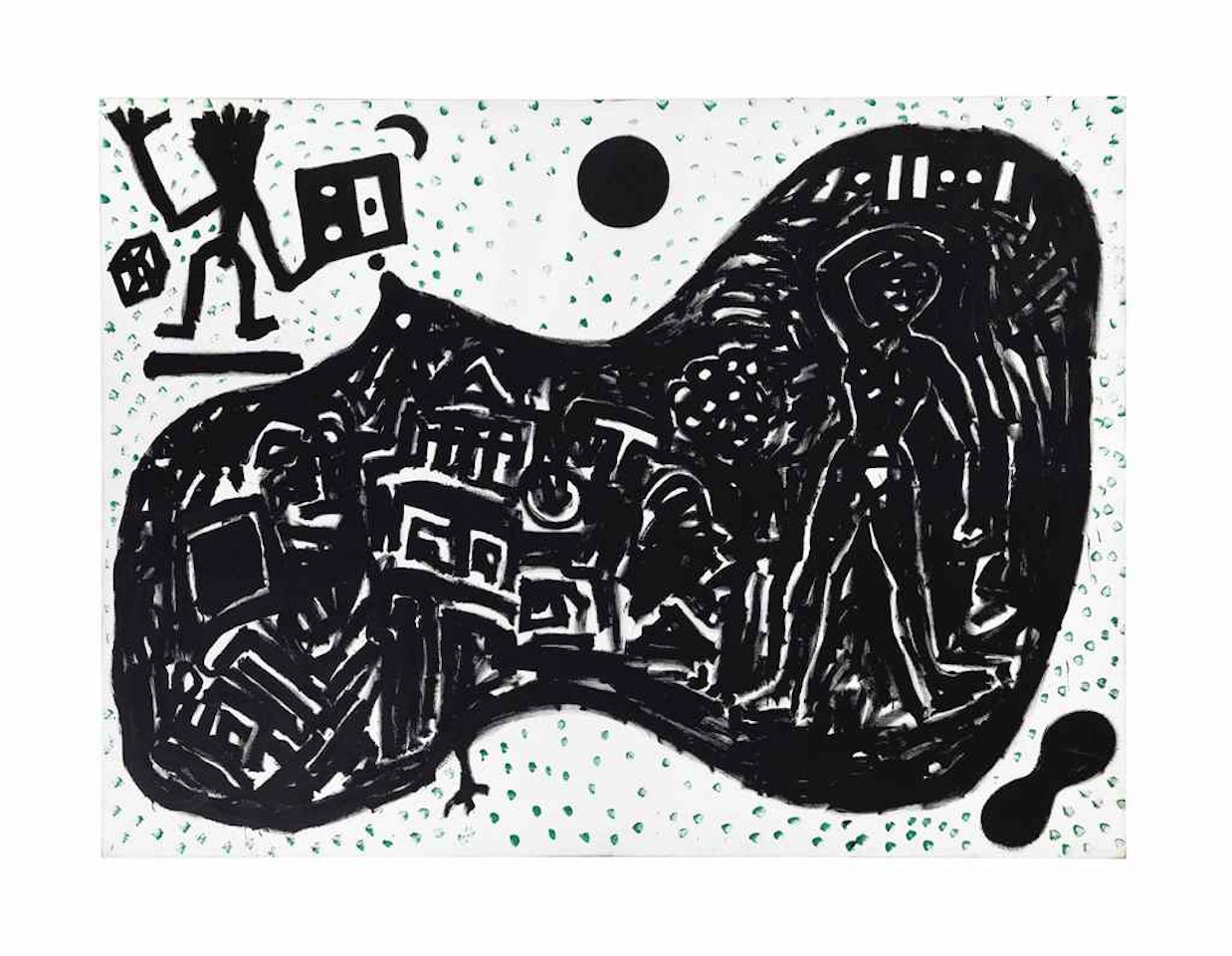 Zelle by A.R. Penck