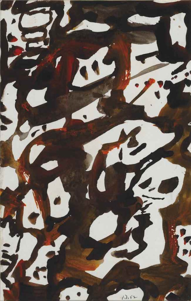 Paysage (terrain) by Jean Dubuffet
