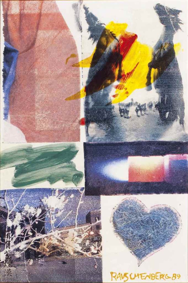 Garden-Wise II #1 by Robert Rauschenberg