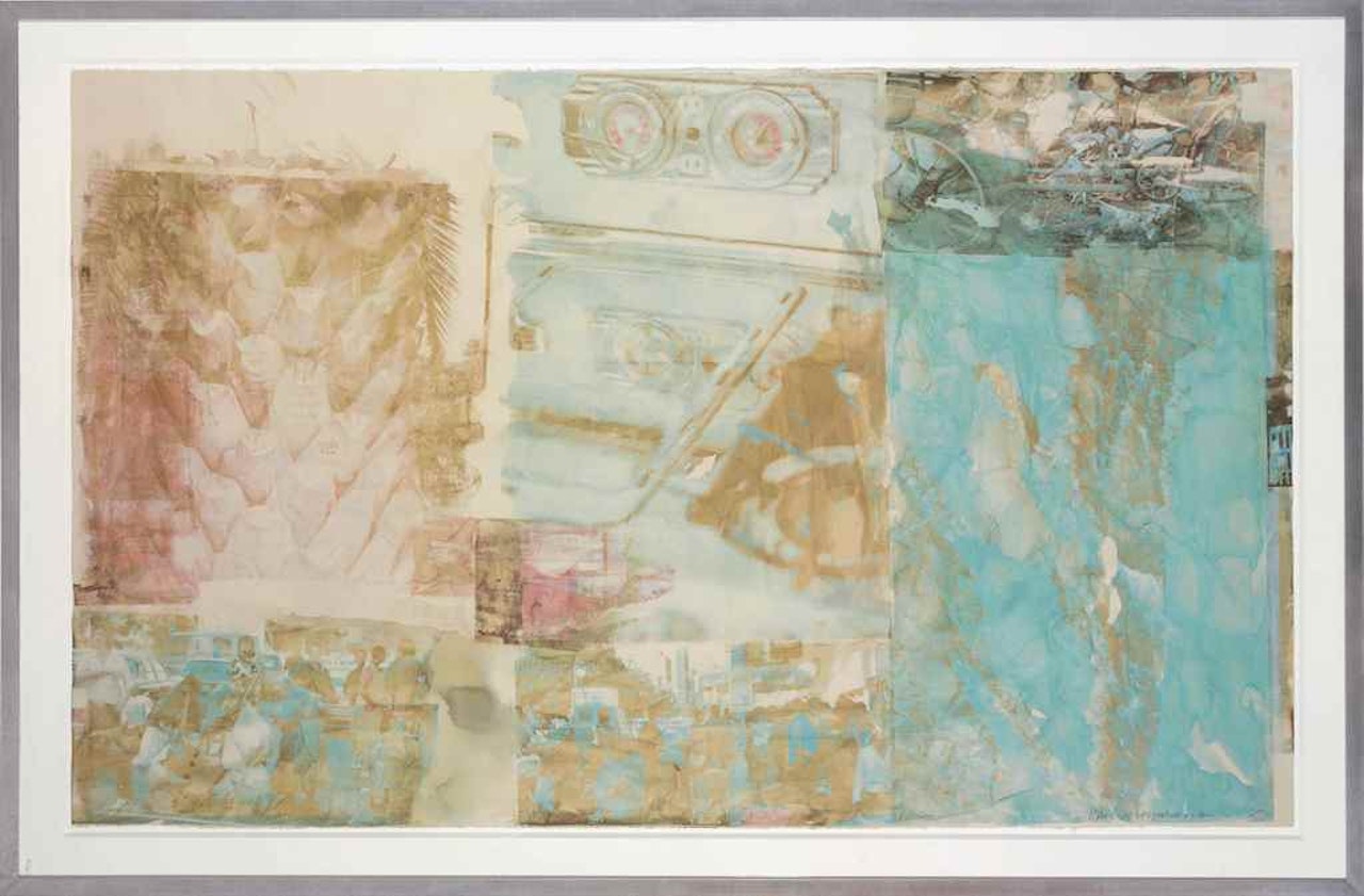 Embark (Anagram) by Robert Rauschenberg