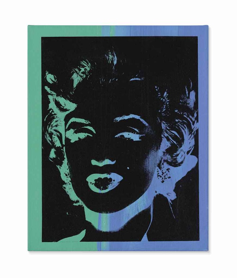 Marilyn (Reversal) by Andy Warhol