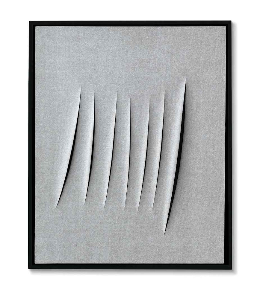 Concetto spaziale, Attese by Lucio Fontana