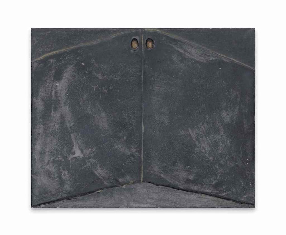 Formes simetriques de relleu gris (Symmetrical Forms of Grey Relief) by Antoni Tapies