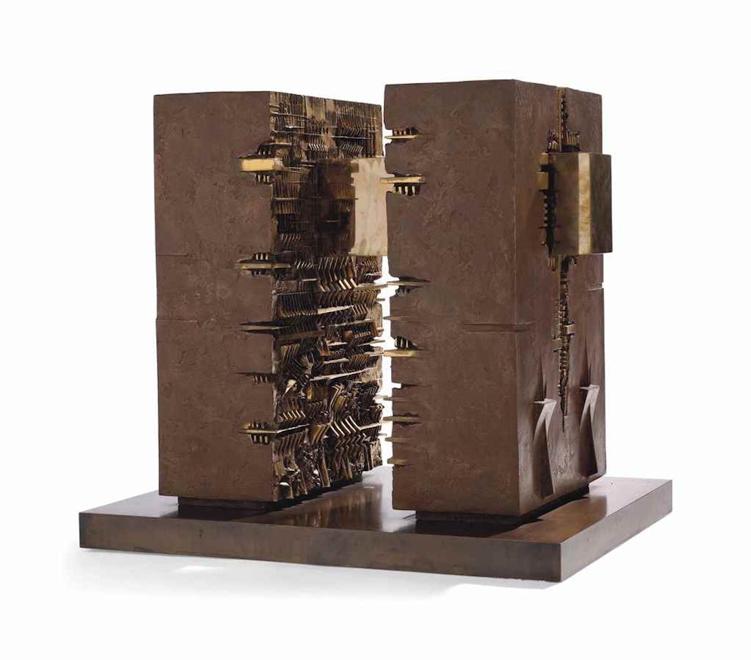 Soglia: a Eduardo Chillida, studio (Gateway: to Eduardo Chillida, study) by Arnaldo Pomodoro