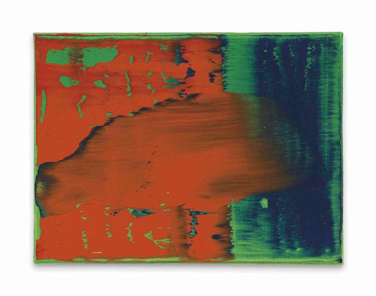 Grün-Blau-Rot (für Parkett 35) ((Green-Blue-Red) for Parkett 35) by Gerhard Richter