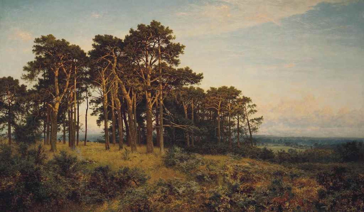 Evening Glow by Benjamin Williams Leader