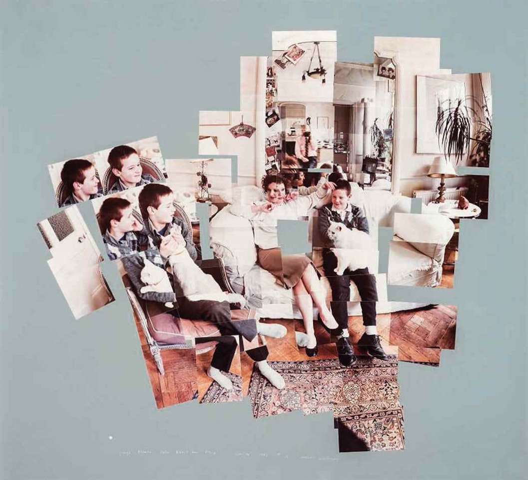 George, Blanche, Celia, Albert and Percy, London, 1983 by David Hockney
