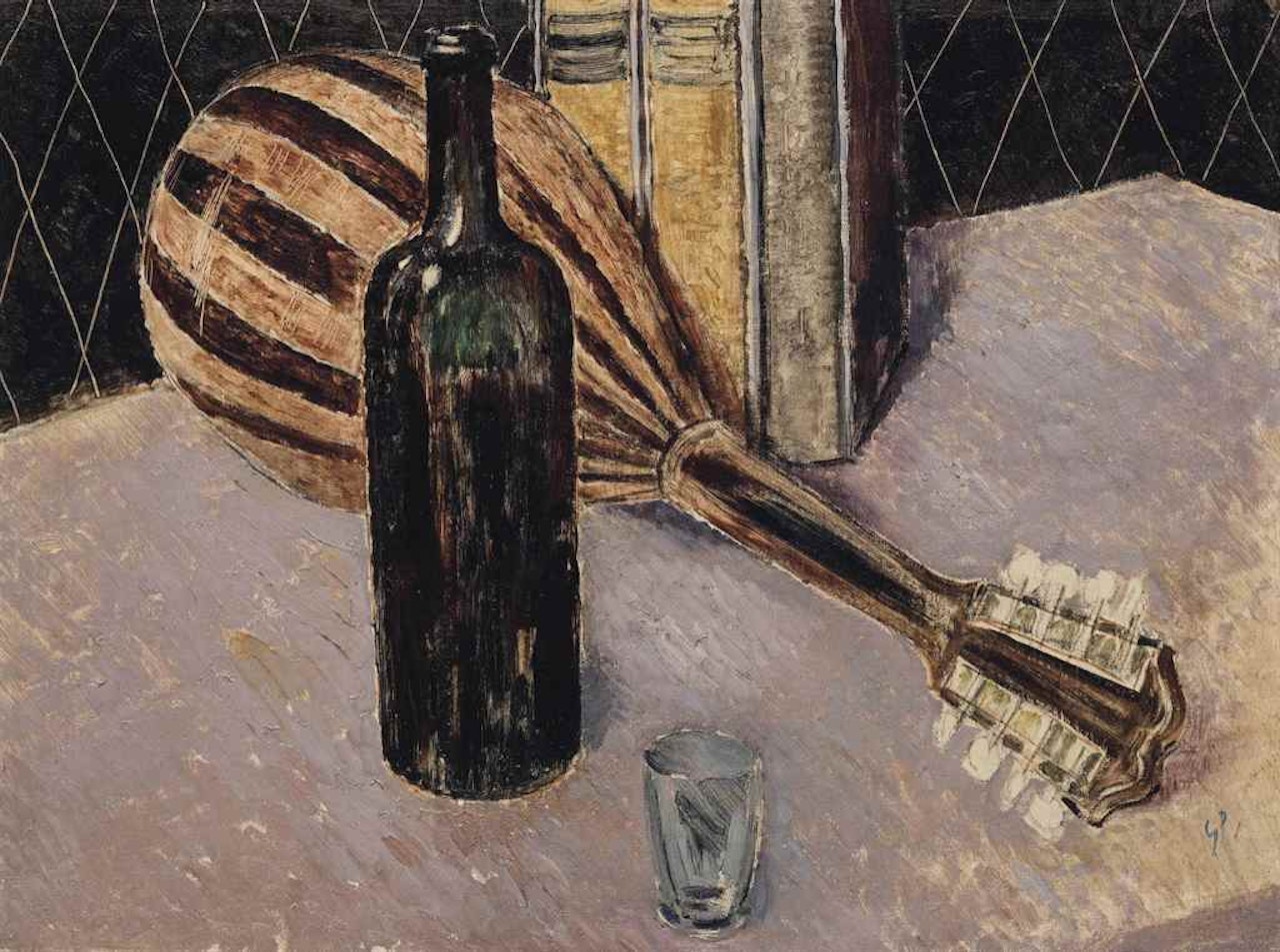Still-life with Mandolin by Glyn Philpot