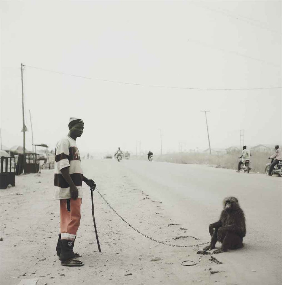 Garuba Yaku with Rando, Abuja, Nigeria by Pieter Hugo