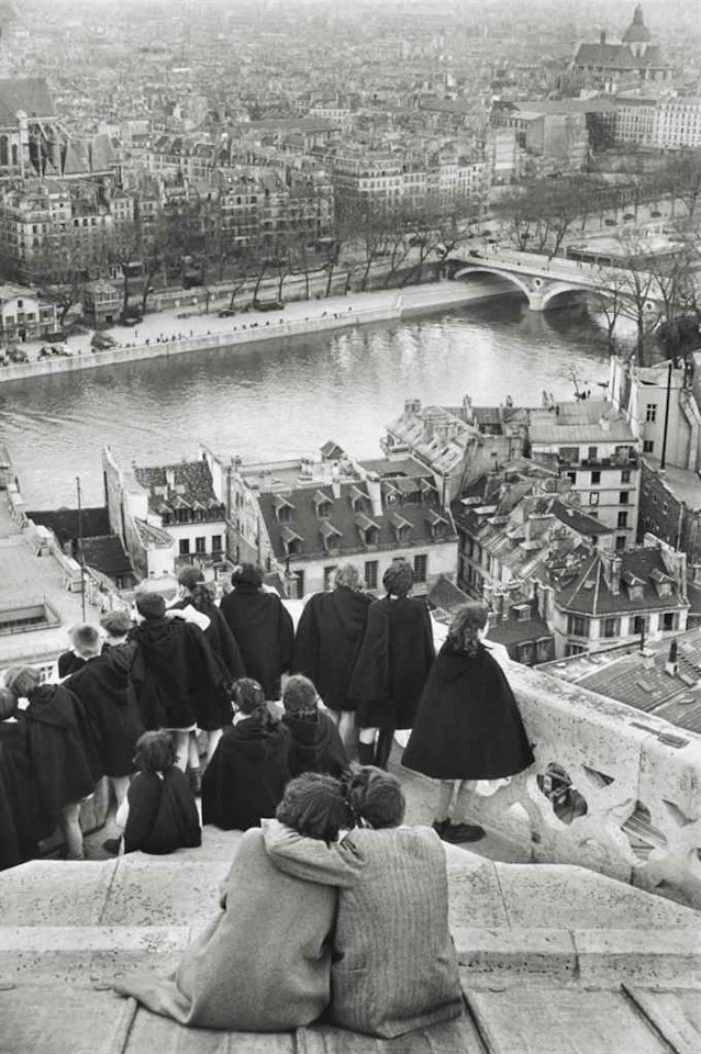 View from the Towers of Notre Dame, Paris, France by Henri Cartier-Bresson