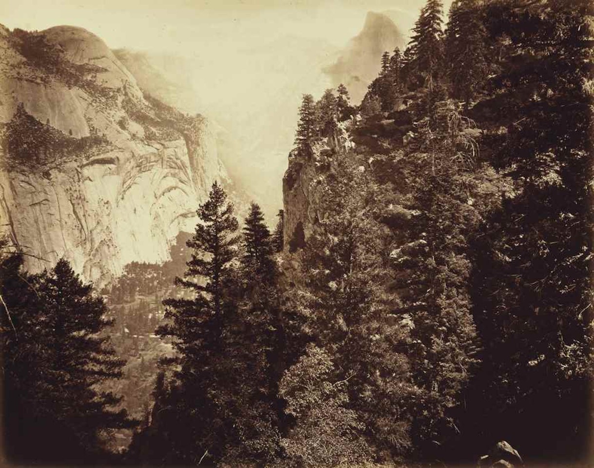 Tenaya Canyon: Valley of the Yosemite by Eadweard Muybridge