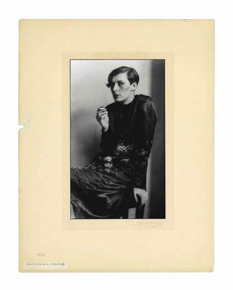 Secretary at West German Radio, Cologne by August Sander