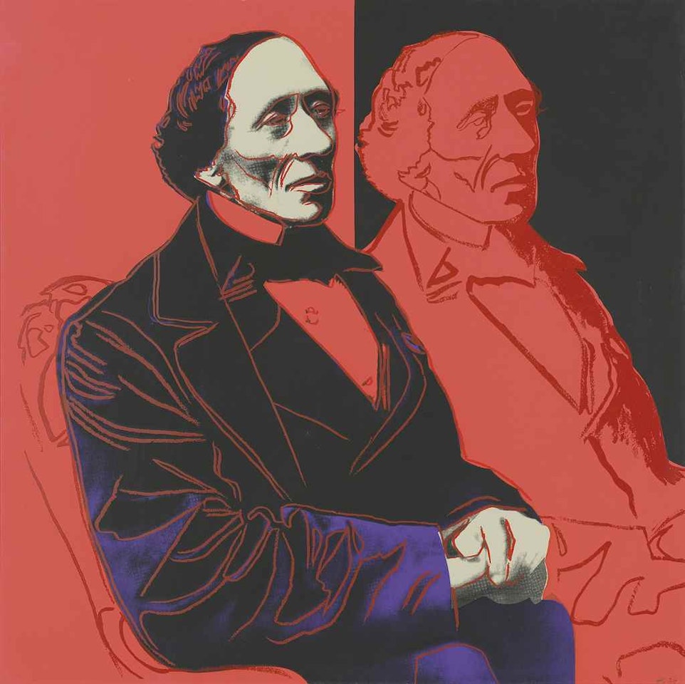 Hans Christian Andersen by Andy Warhol