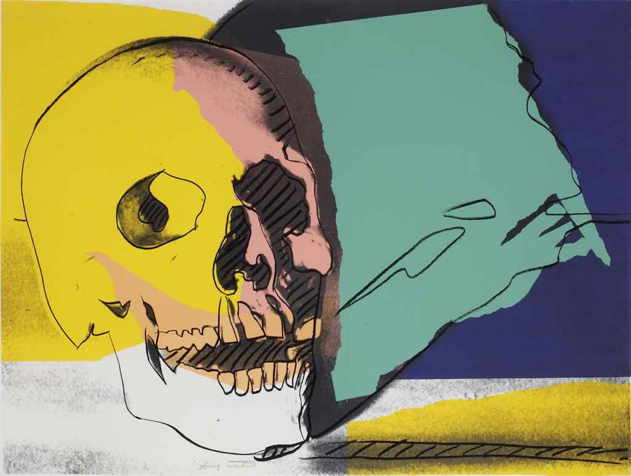 Skulls by Andy Warhol