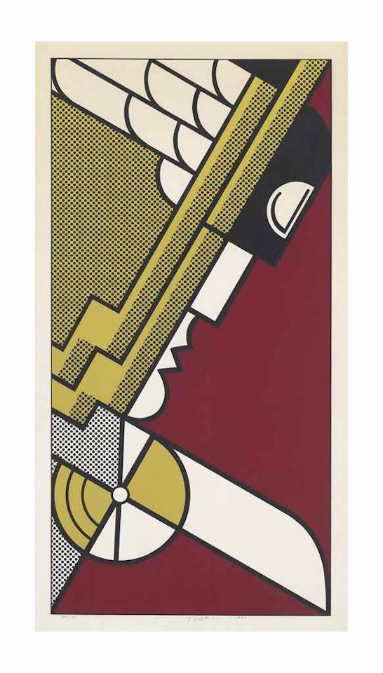 Salute to Aviation by Roy Lichtenstein