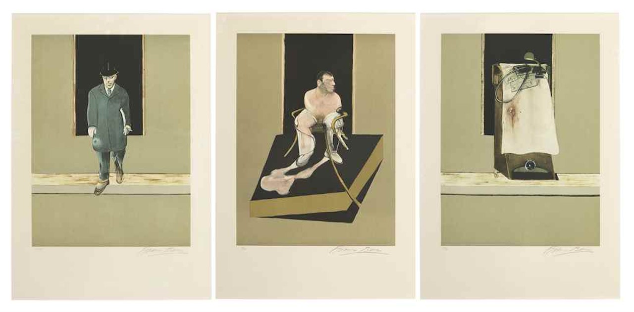 Triptych 1986-1987 by Francis Bacon