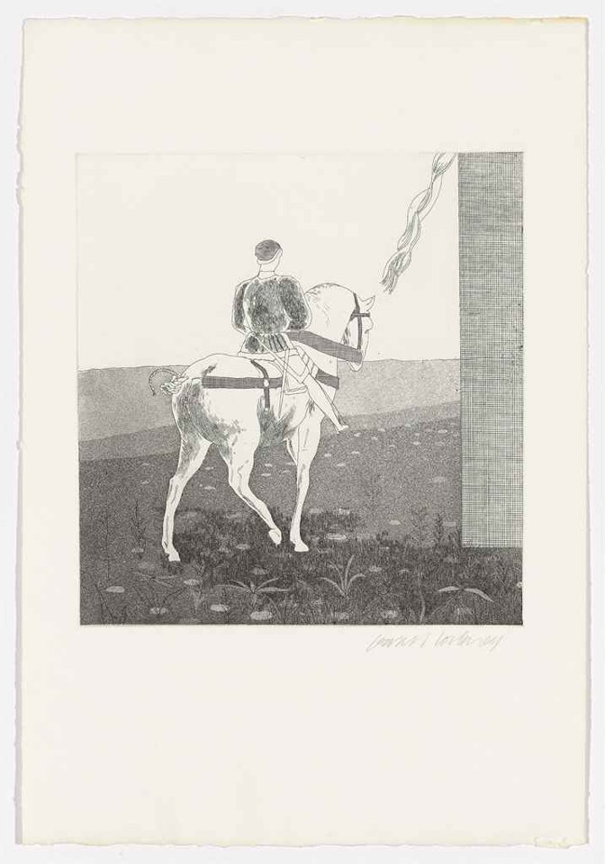 Illustrations for Six Fairy Tales from the Brothers Grimm by David Hockney