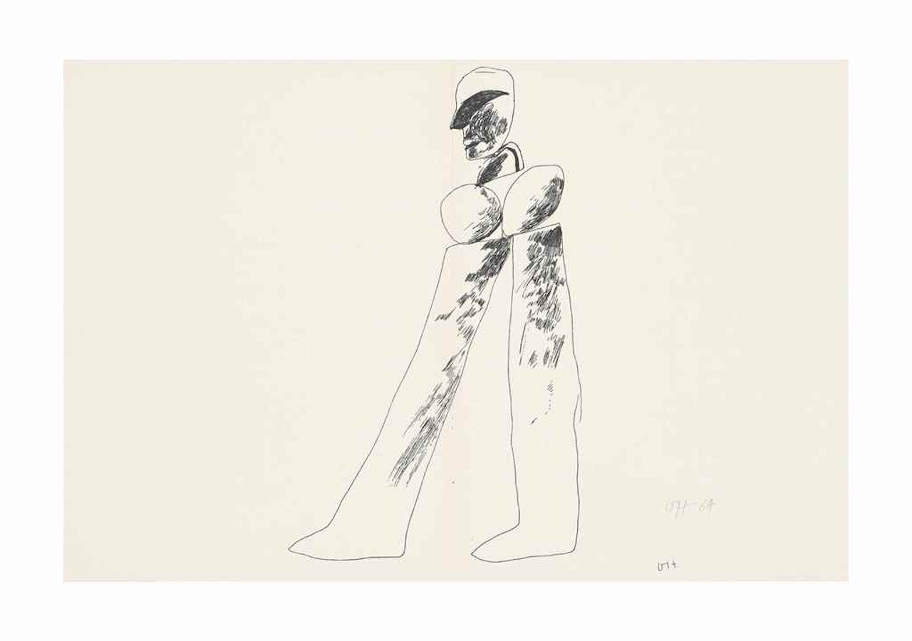 Man, from: Recontres by David Hockney