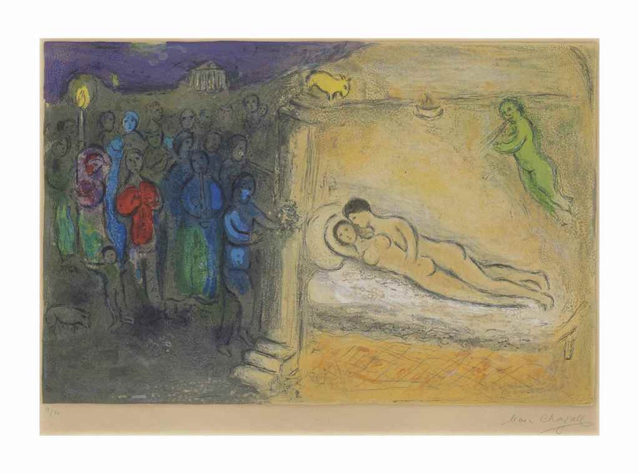 Hyménée, from: Daphnis and Chloé by Marc Chagall