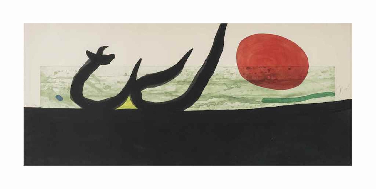 La Grève Noire by Joan Miró
